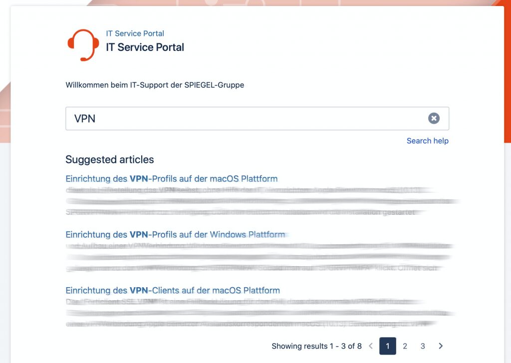Jira Service Desk knowledge base