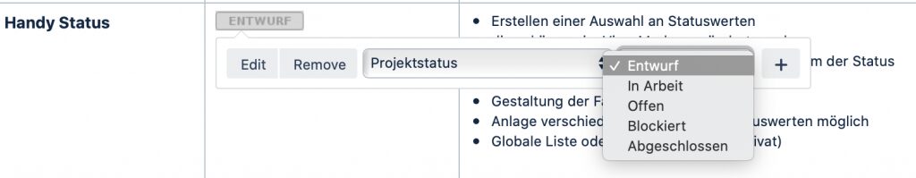 Handy Macros - die einfache Art zu Arbeiten 20 Status verändern im Edit Modus