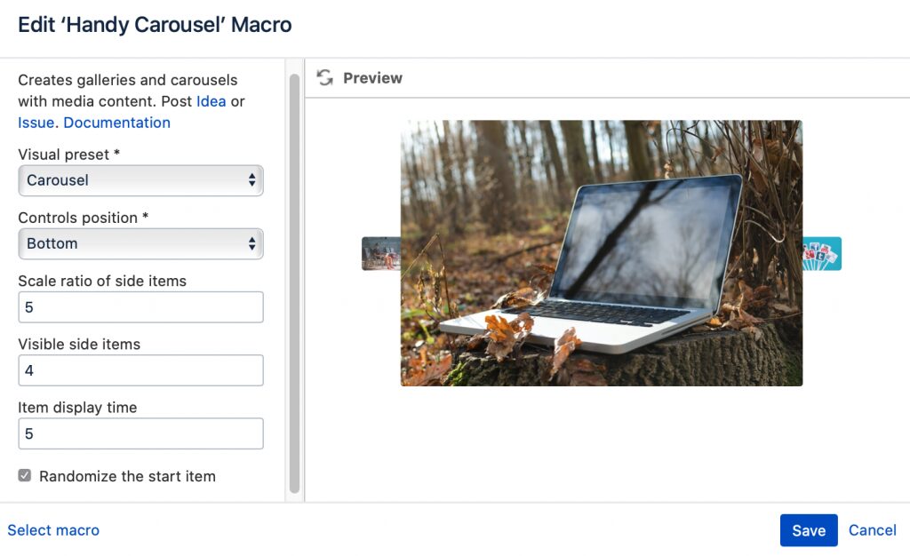 Handy Macros - die einfache Art zu Arbeiten 25 Handy Carousel