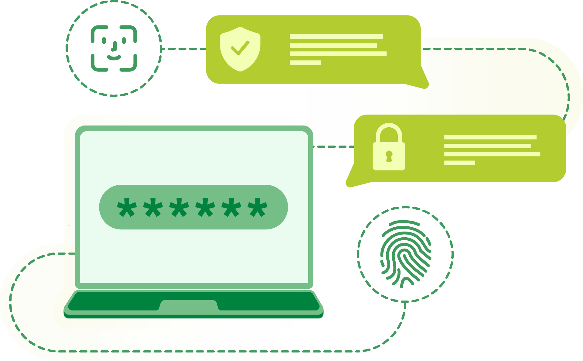 NIS2 kommt – sind Sie bereit? 15 Schaubild Sicherheit. Laptop mit Fehlermeldungen