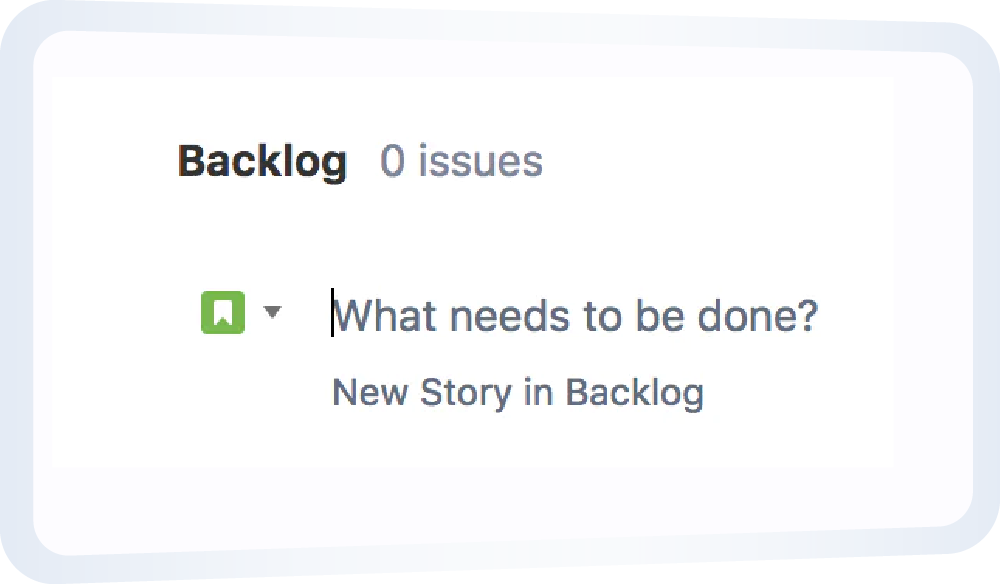 Scrum, Jira und der ganz normale Projektwahnsinn 14 Beispielhafter Screenshot eines leeren Backlogs